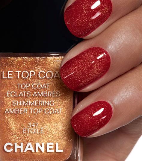 chanel top coat etoile|chanel nail polish base coat.